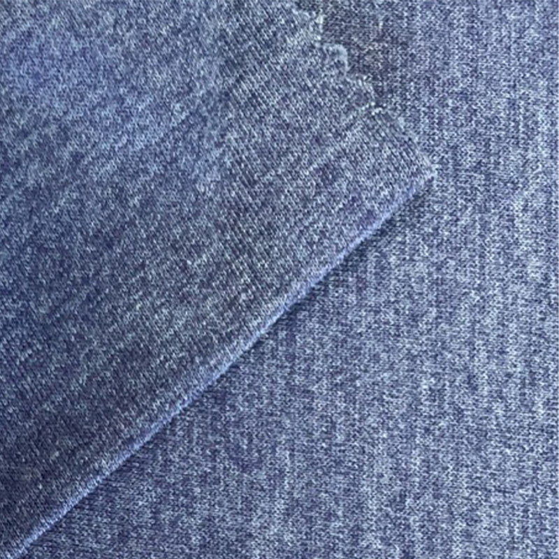 50% poly, 38% katoen, 12% rayon Single jersey
