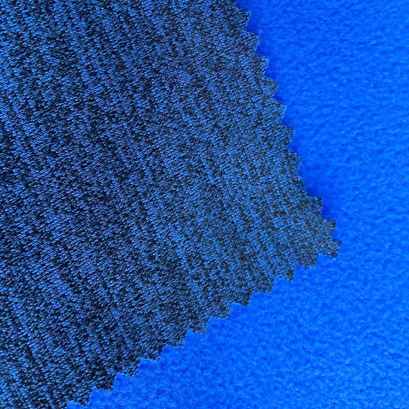 100% polyfleece Glad, zacht