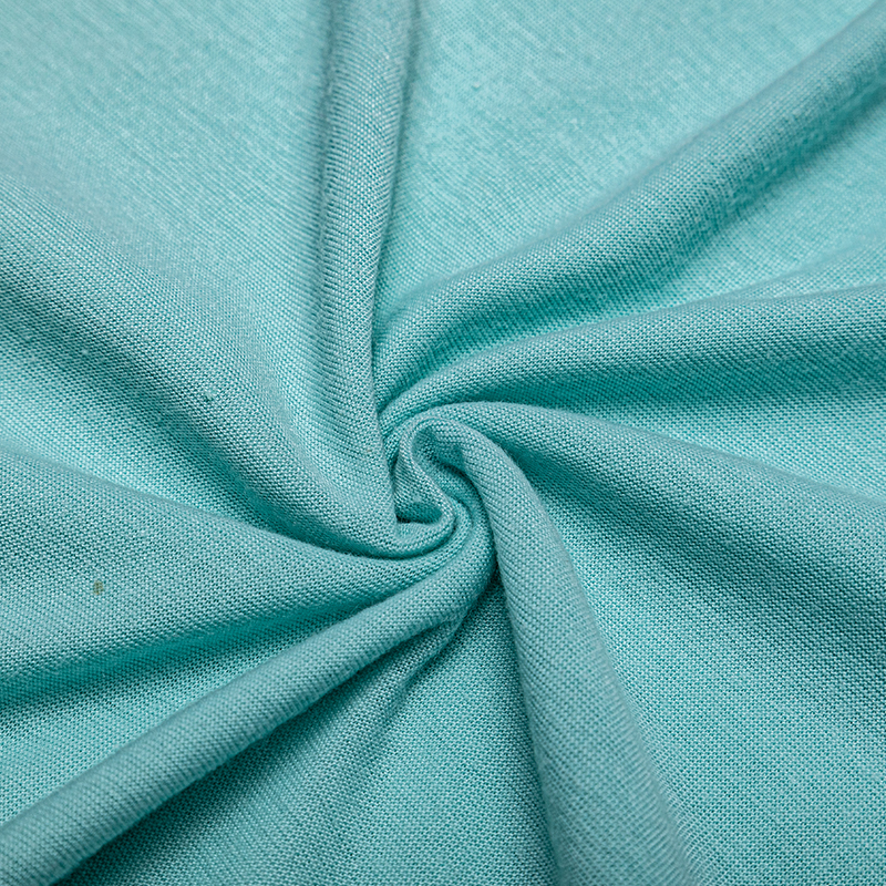 100% polygesponnen single jersey